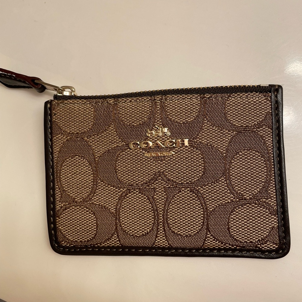 Brown Leather Card Holder